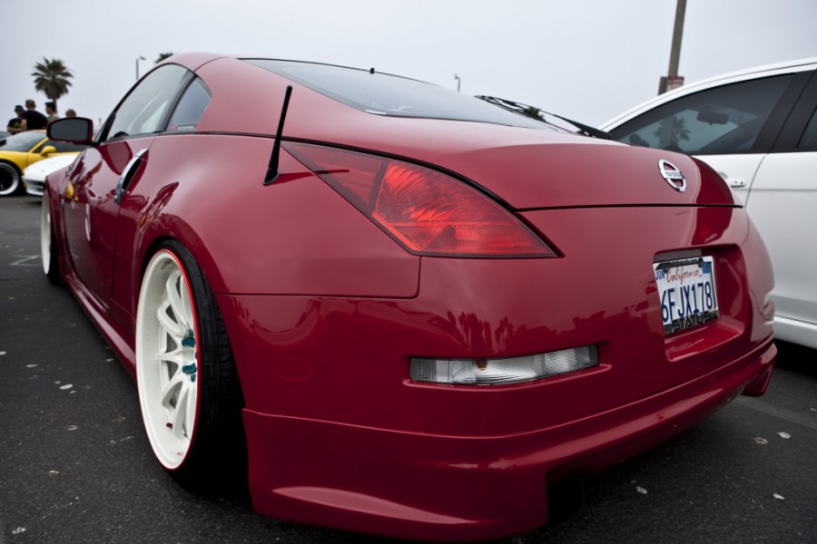 Nissan 350Z rines Rays Volk Racing CE28N 19″ 9.5J ET22 225/35 10.5J ET20 245/35