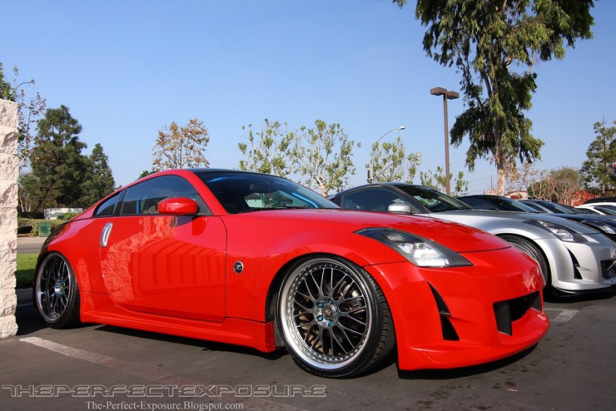 Nissan 350Z rines Work VS-XX 20″ 9J ET19 225/35 10J 255/35