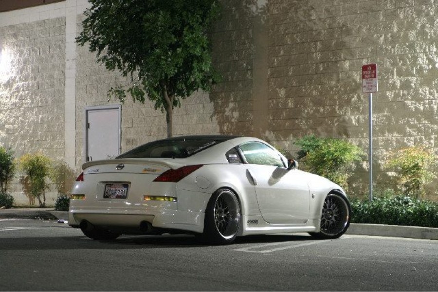 Nissan 350Z rines Work VS-XX 19″ 9.5J ET17 255/35 11J ET10 275/35