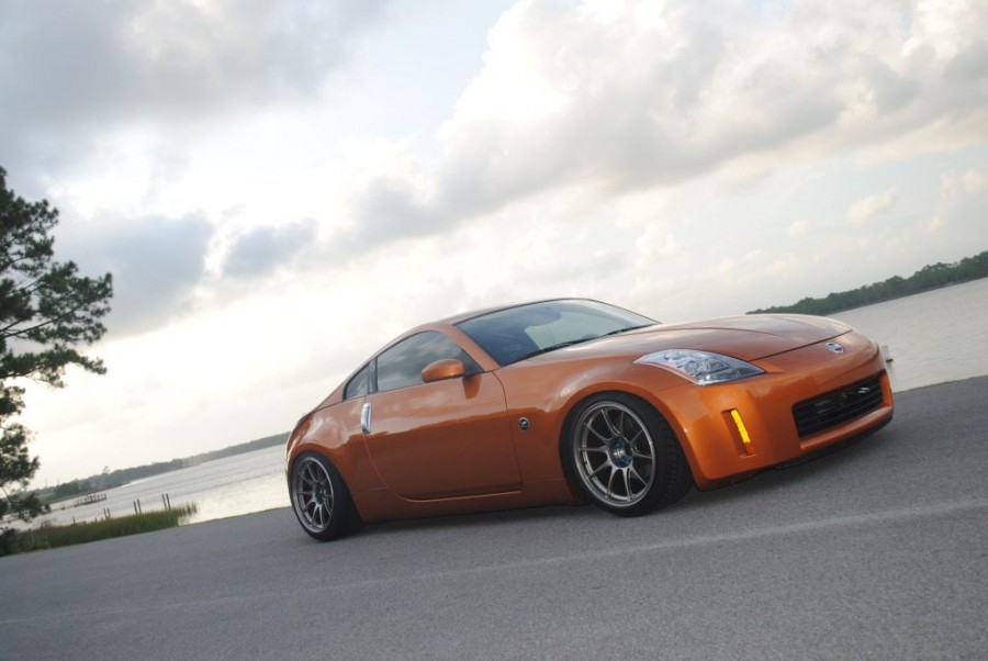 Nissan 350Z rines Weds Sport TC105N 18″ 10.5J ET12 255/35 265/35