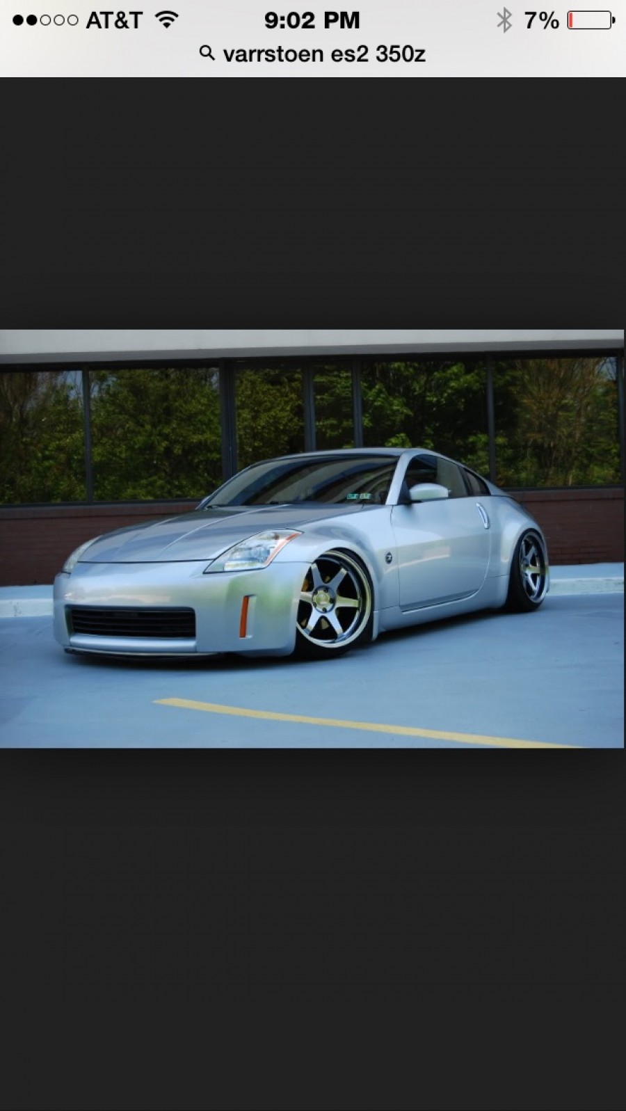 Nissan 350Z rines Varrstoen ES 2 19″ 9.5J ET12 245/35 10.5J 275/30