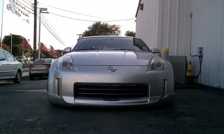 Nissan 350Z rines Rays Volk Racing CE28N 19″ 9.5J ET12 225/35 10.5J 245/35