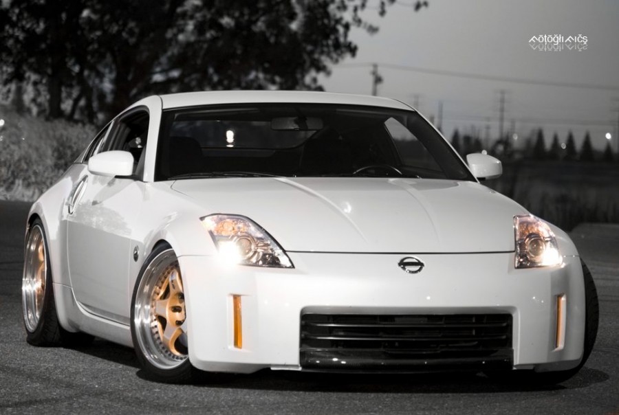 Nissan 350Z rines Work Meister S1 3P 19″ 9.5J ET24 245/35 10.5J ET23 285/35