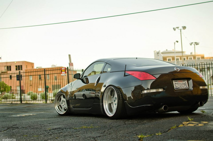 Nissan 350Z rines SSR Vienna Dish EV 19″ 10J ET-13 235/35 12.5J ET-1 275/35