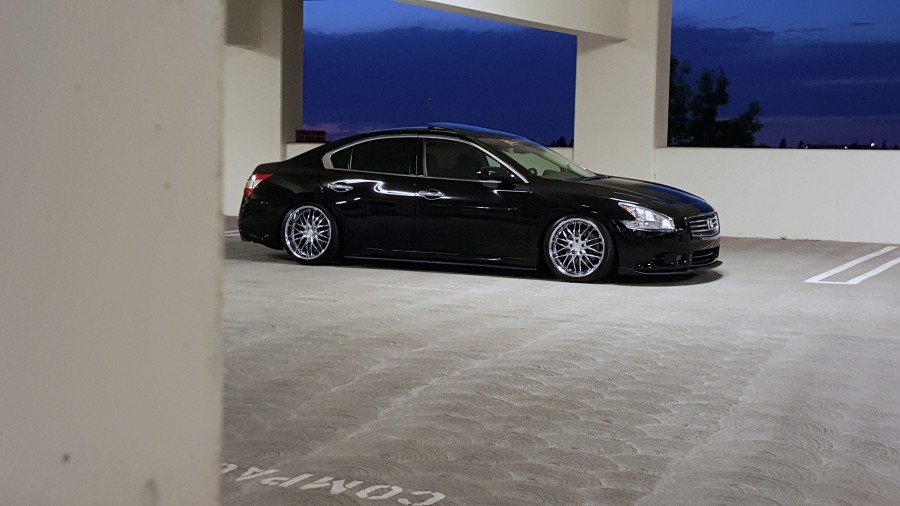 Nissan Maxima A35 roues MRR GT1 R19 8.5J ET35 225/40 9.5J ET45 245/35