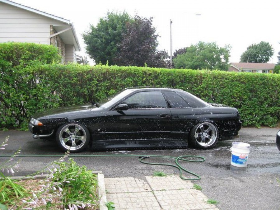 Nissan Skyline R32 roues Stinger  R18 9J ET23 215/40 10J ET-1 225/40 coupe 