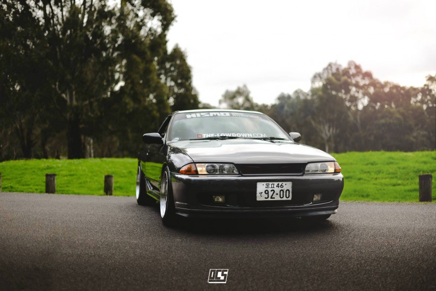 Nissan Skyline R32 roues BBS LM R17 9.5J ET25 245/40 coupe 