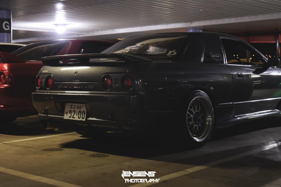 Nissan Skyline R32 roues BBS LM R17 9.5J ET25 245/40 coupe 