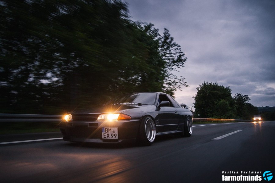Nissan Skyline R32 roues BBS RS R16 11J ET-14 225/45 GTR 