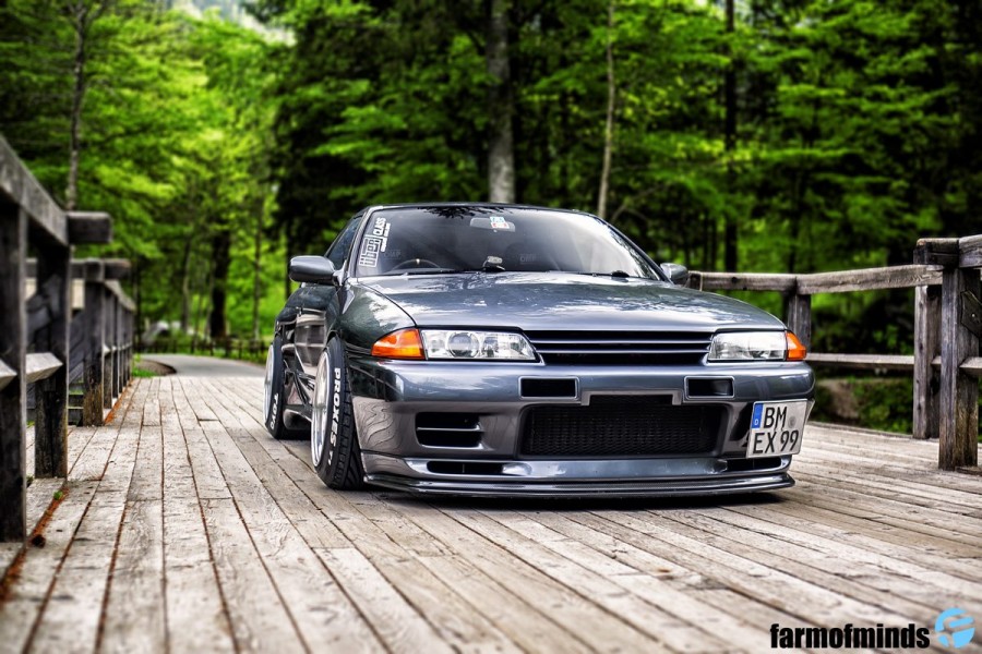 Nissan Skyline R32 roues BBS RS R16 12J ET8 245/45 ET-5 GTR 