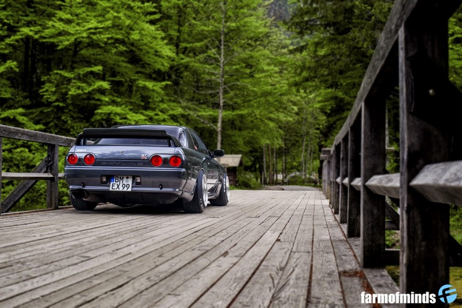 Nissan Skyline R32 roues BBS RS R16 12J ET8 245/45 ET-5 GTR 
