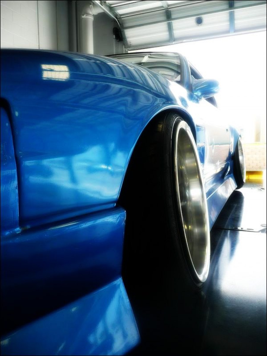 Nissan Silvia S13 roues Work Bersaglio Mesh R18 10J ET-30 225/35 12J ET-17 265/35