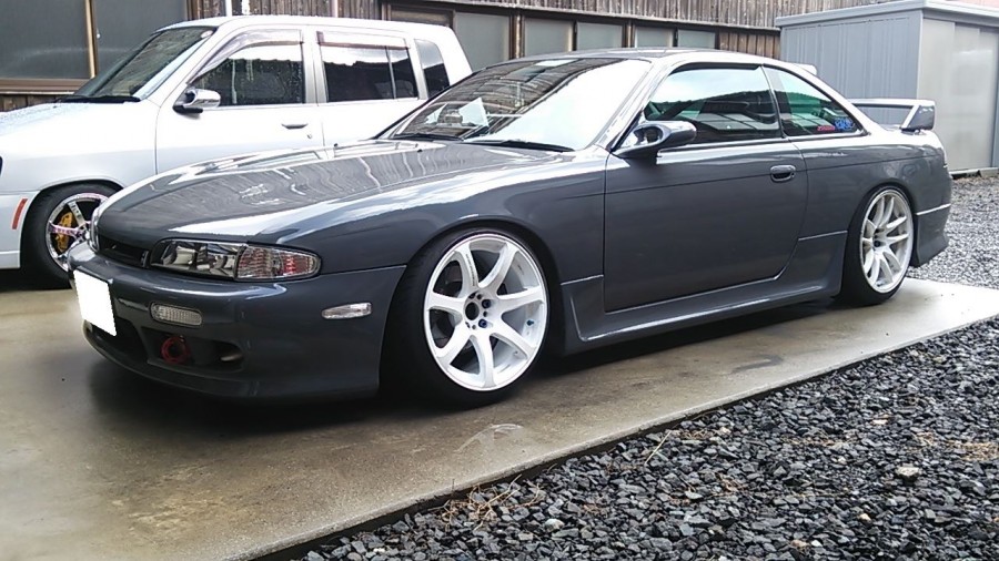 Nissan Silvia S14 roues Work Emotion XT7 R17 10.5J ET5 235/40 Emotion CR KAI 9.5J ET9 225/35