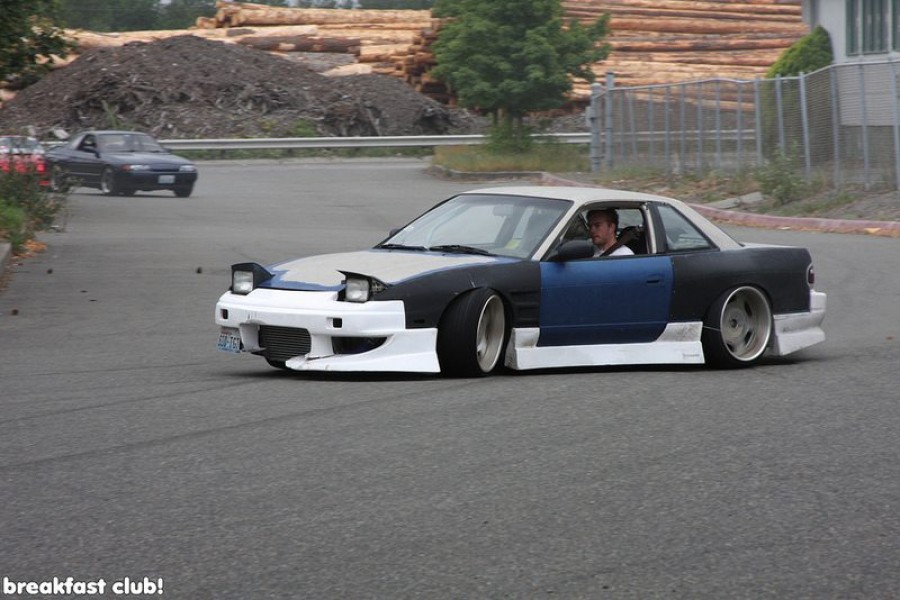 Nissan Silvia S13 roues Super Star Leon Hardiritt Ritter R18 10J ET-17 225/40 12J 245/40