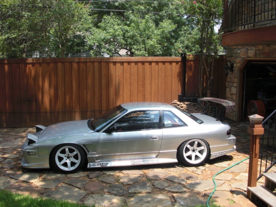 Nissan Silvia S13 roues Rays Volk Racing TE37 R17 9J 235/40 R18 10.5J ET15 245/40