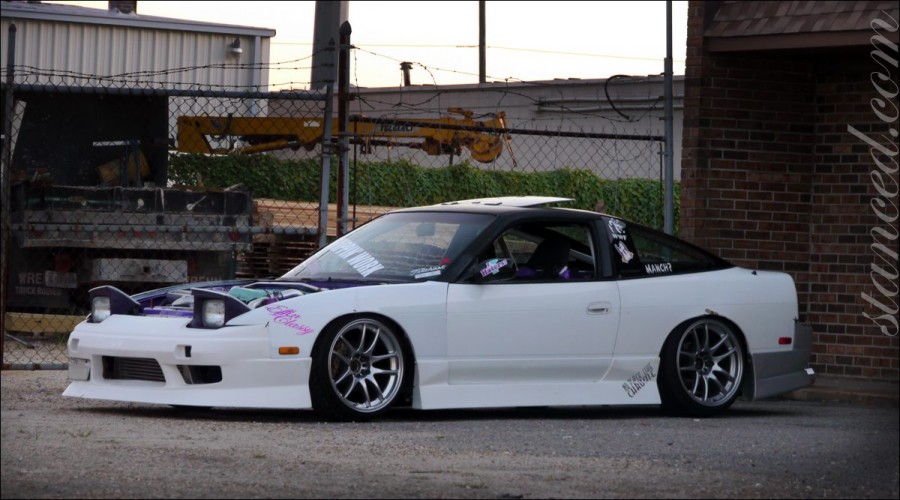 Nissan 180SX/200SX/240SX S13 roues Work Emotion CR KAI R18 9.5J ET12 215/35 225/40