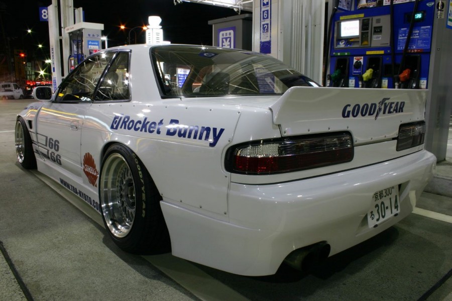 Nissan Silvia S13 roues BBS RS R16 9.5J ET11 205/45 10J 225/50