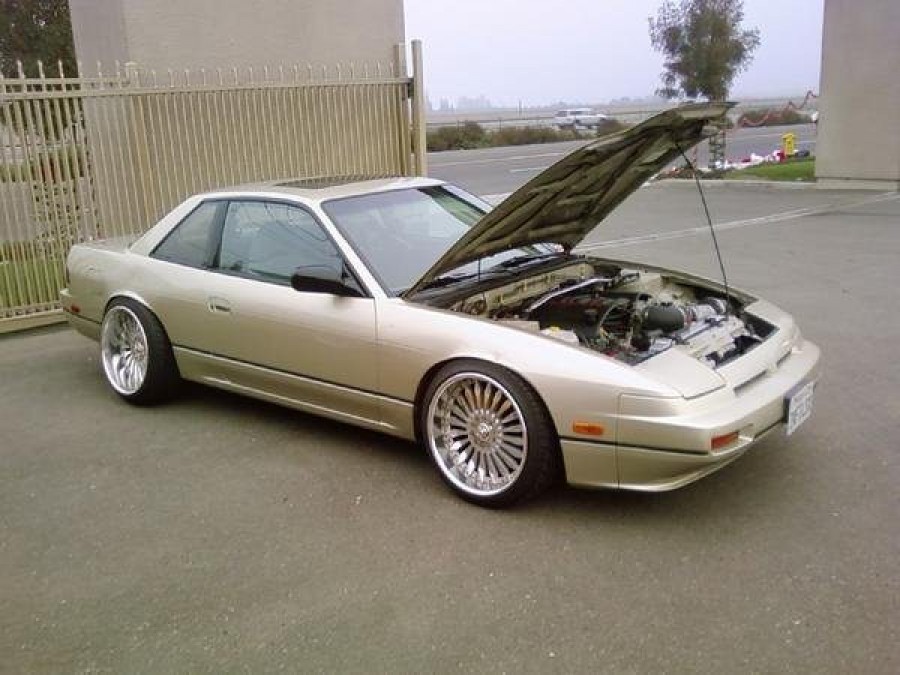 Nissan Silvia S13 roues SSR Veilside Andrew Racing F R18 10J ET-4 235/40 11.5J ET-15 245/40