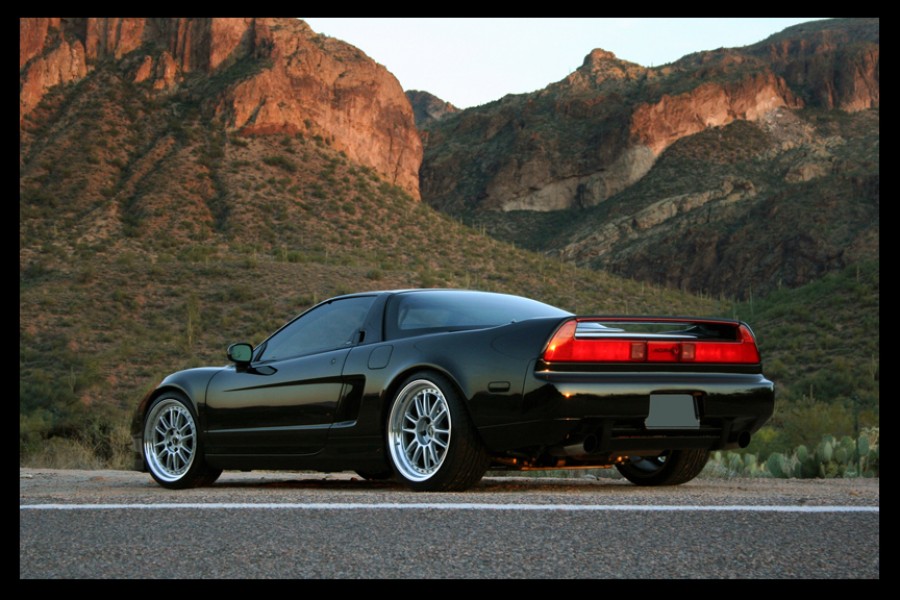 Acura NSX 1 generation. NA1, NA2 roues Enkei RPF1 Type RC R18 8.5J ET42 225/35 R19 10J ET27 275/30