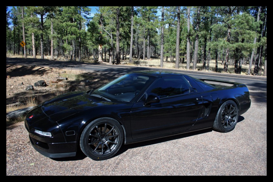 Acura NSX 2 generation. NC1 roues Advan Yokohama RS R17 8J ET37 235/40 R18 10J ET35 275/35
