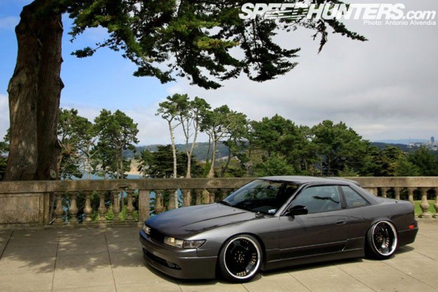 Nissan Silvia S13 roues Work Euroline DH R18 9J ET2 215/40 10J ET-7 225/40