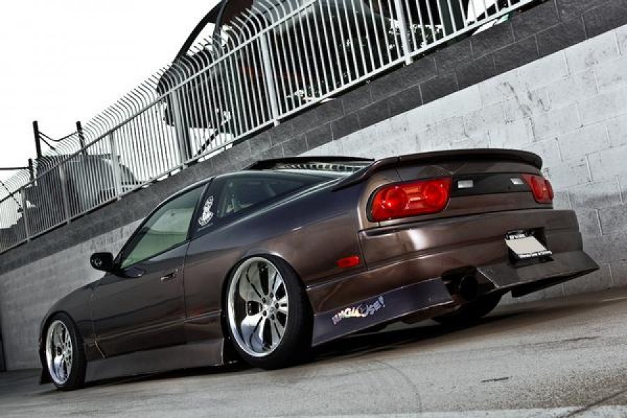 Nissan 180SX/200SX/240SX S13 roues Work Euroline N2 R17 9J 215/40 R18 10J ET6 235/40