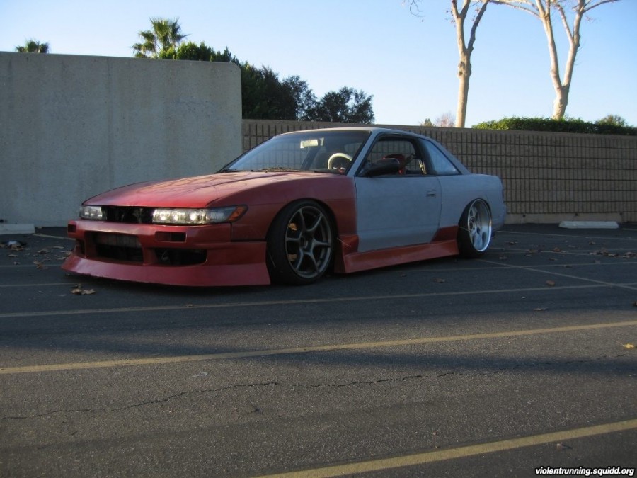 Nissan Silvia S13 roues Grenade GX-01 R17 9J ET15 205/40 SSR Vienna Kreis R18 10J ET11 225/40