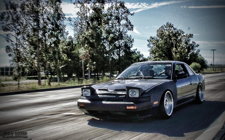 Nissan Silvia S13 roues R17 9J 205/45 ET-5 215/45