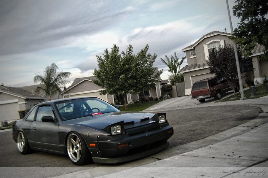 Nissan Silvia S13 roues R17 9J 205/45 ET-5 215/45