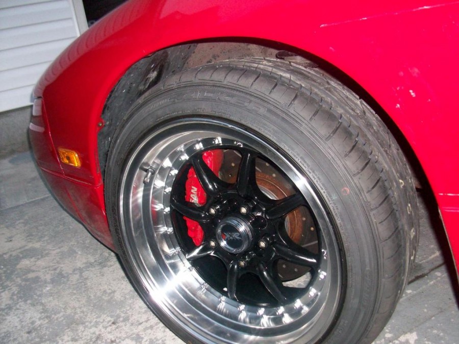 Nissan Silvia S13 roues XXR 002 R16 8J ET-10 205/45 ET-15 205/50