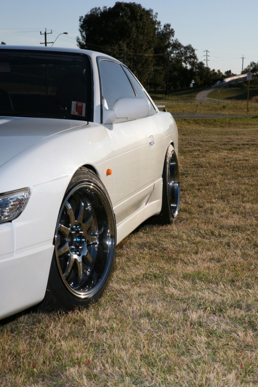 Nissan Silvia S13 roues Work Emotion XD9 R17 9.5J ET9 215/45 R18 10J ET18 235/40