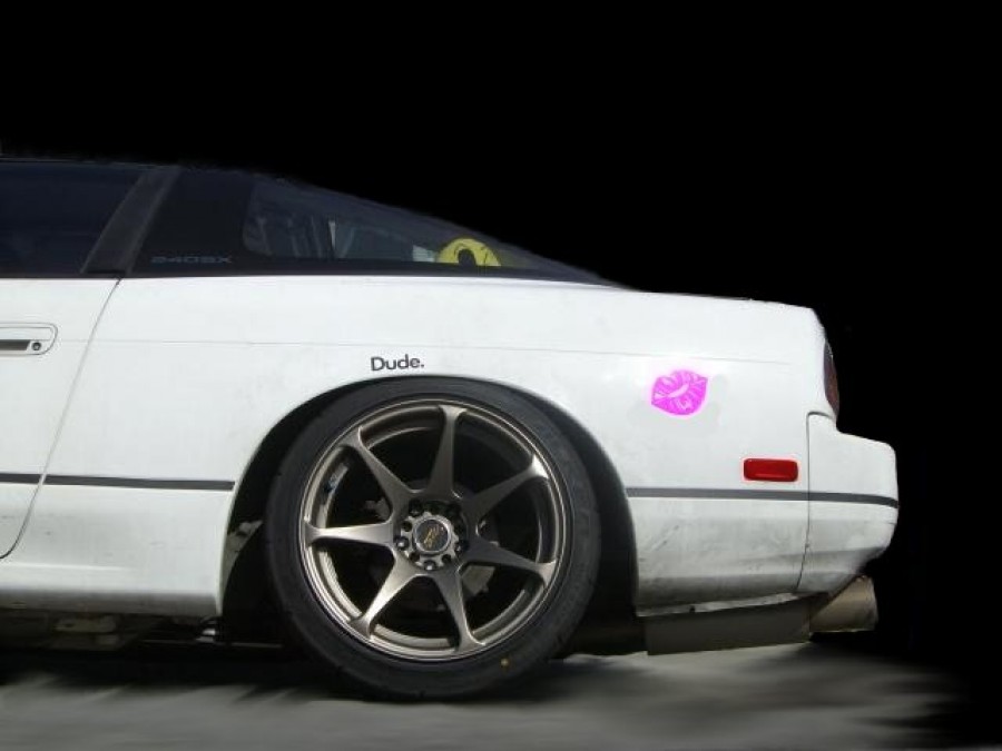 Nissan Silvia S13 roues MB Battle R17 9.5J ET15 235/40