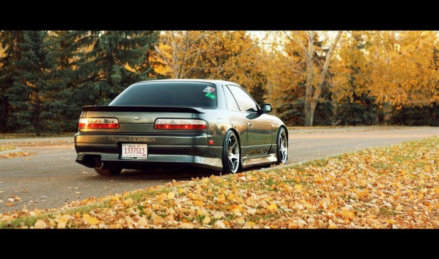 Nissan Silvia S13 roues 5Zigen FN01R-C R17 9J ET15 235/40 10J 215/45