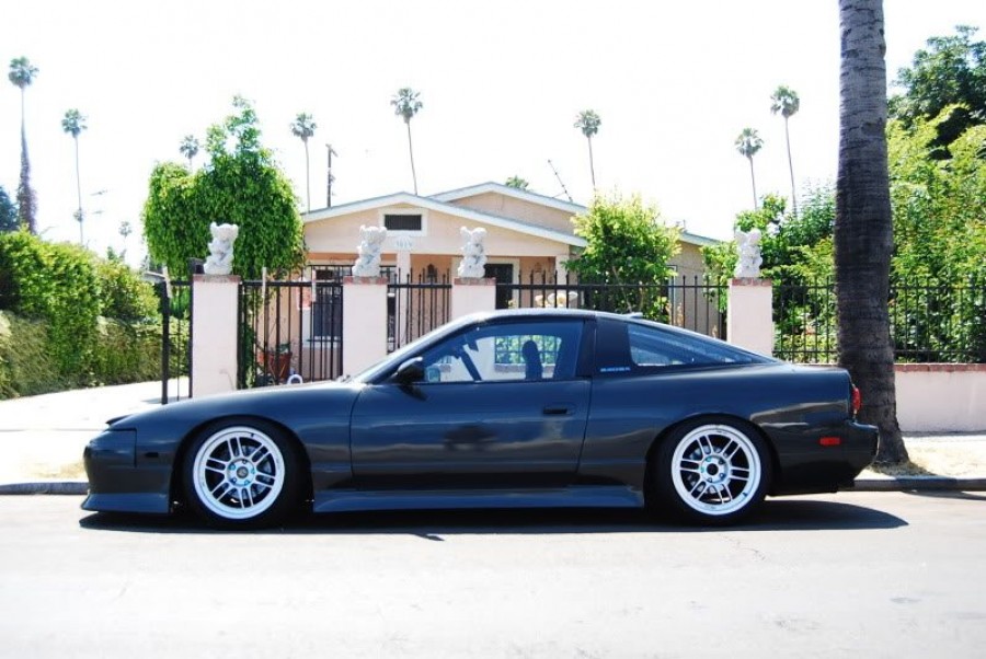 Nissan Silvia S13 roues Enkei RPF1 R17 10J ET18 235/40 ET8 245/40
