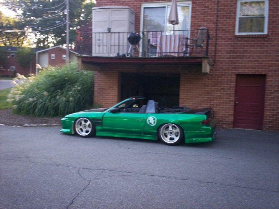 Nissan Silvia S13 roues SSR Veilside Andrew D R18 10J ET9 225/40 12J 275/35