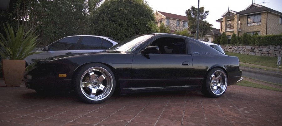 Nissan 180SX/200SX/240SX roues Garson Deep Racing Ryugi R18 9.5J ET4 215/40 10J ET-4 225/40
