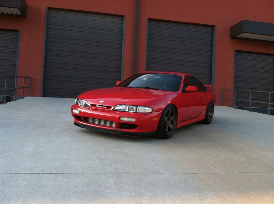 Nissan Silvia S14 roues Rays Nismo LM GT4 R18 9.5J ET12 225/40 10.5J ET15 255/35