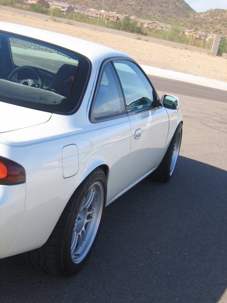 Nissan Silvia S14 roues Enkei RPF1 R17 10J ET18 275/40