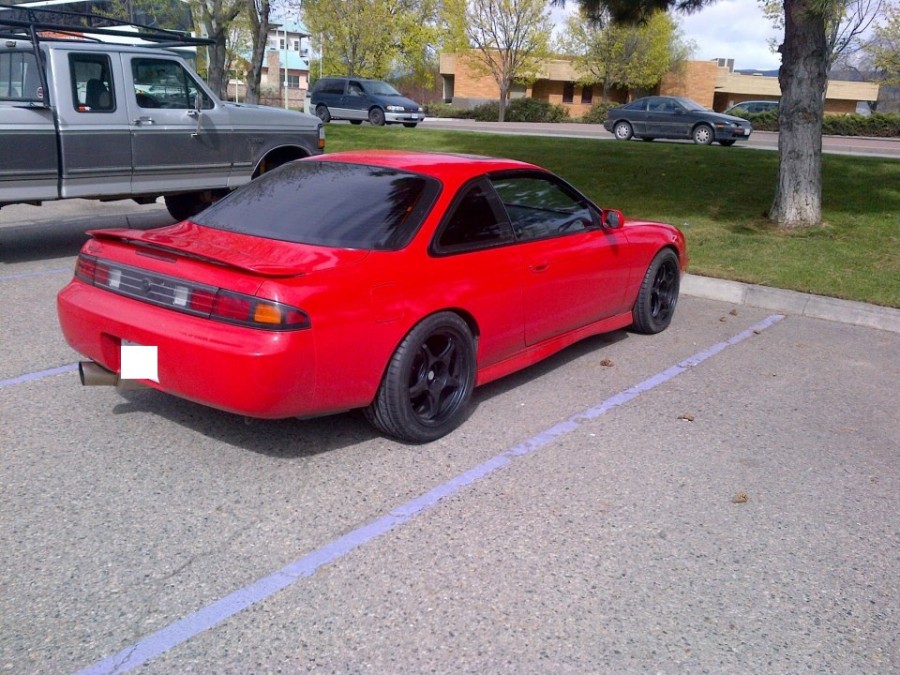 Nissan Silvia S14 roues 5Zigen FN01R-C R17 9J ET15 235/40 255/40
