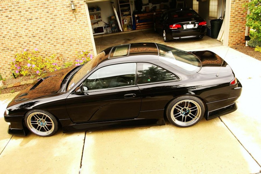 Nissan Silvia S14 roues Enkei RPF1 R18 9.5J ET15 225/40 10.5J 245/40
