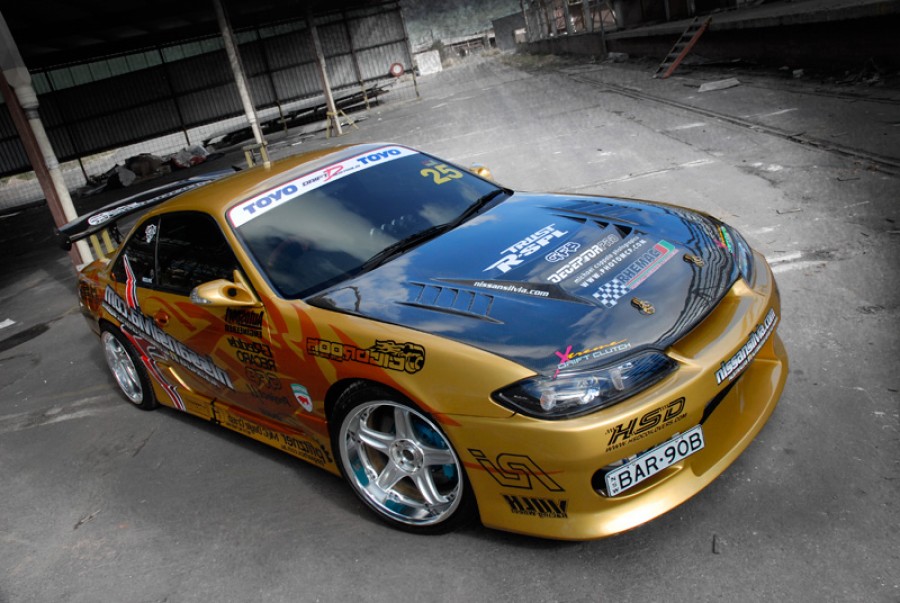 Nissan Silvia S14 roues Rays Volk Racing GT-C Face 2 R18 9J ET5 225/40 10J 235/40