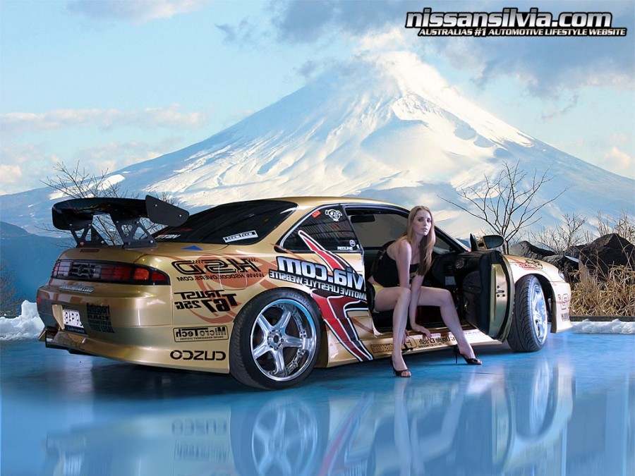 Nissan Silvia S14 roues Rays Volk Racing GT-C Face 2 R18 9J ET5 225/40 10J 235/40