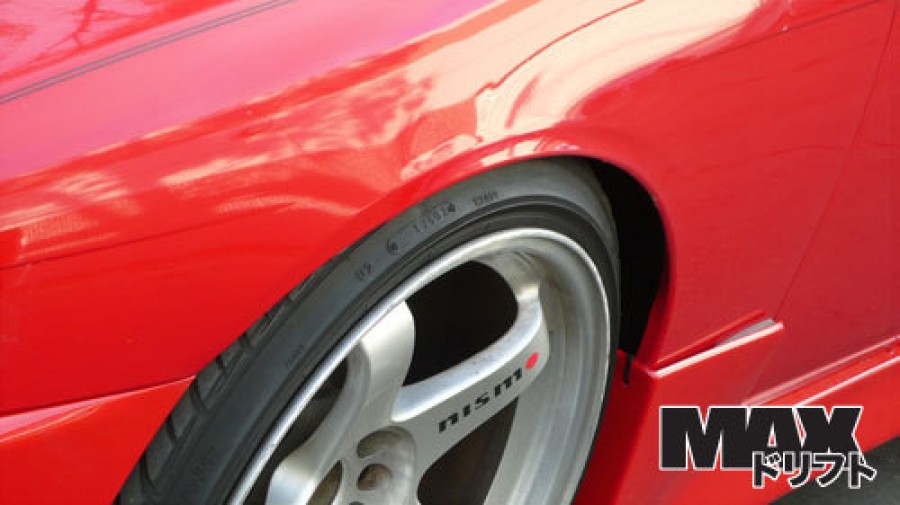 Nissan Silvia S14 roues Rays Nismo LM GT4 R18 9.5J ET12 225/40 10.5J ET15 255/35 revat619 