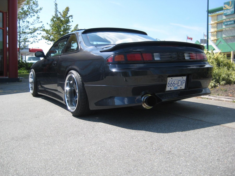 Nissan Silvia S14 roues SSR Koenig WRV R18 10.5J ET3 235/40 11.5J 265/35