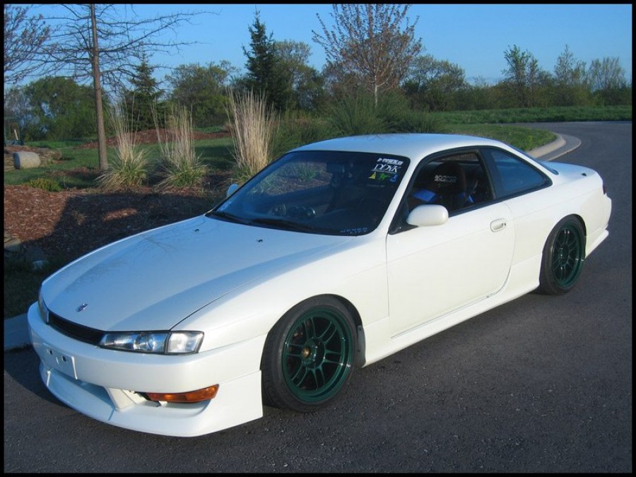 Nissan Silvia S14 roues Enkei RPF1 R17 9.5J ET18 235/40 10J