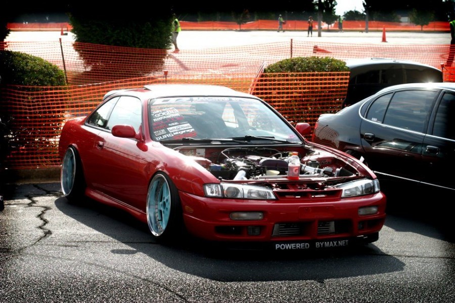 Nissan Silvia S14 roues Work Equip 05 R18 10J ET4 215/35 12J 255/35