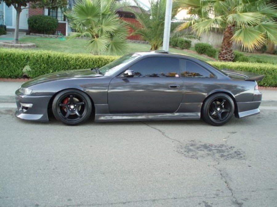 Nissan Silvia S14 roues 5Zigen FN01R-C R17 10J ET4 235/40 ET12 245/40