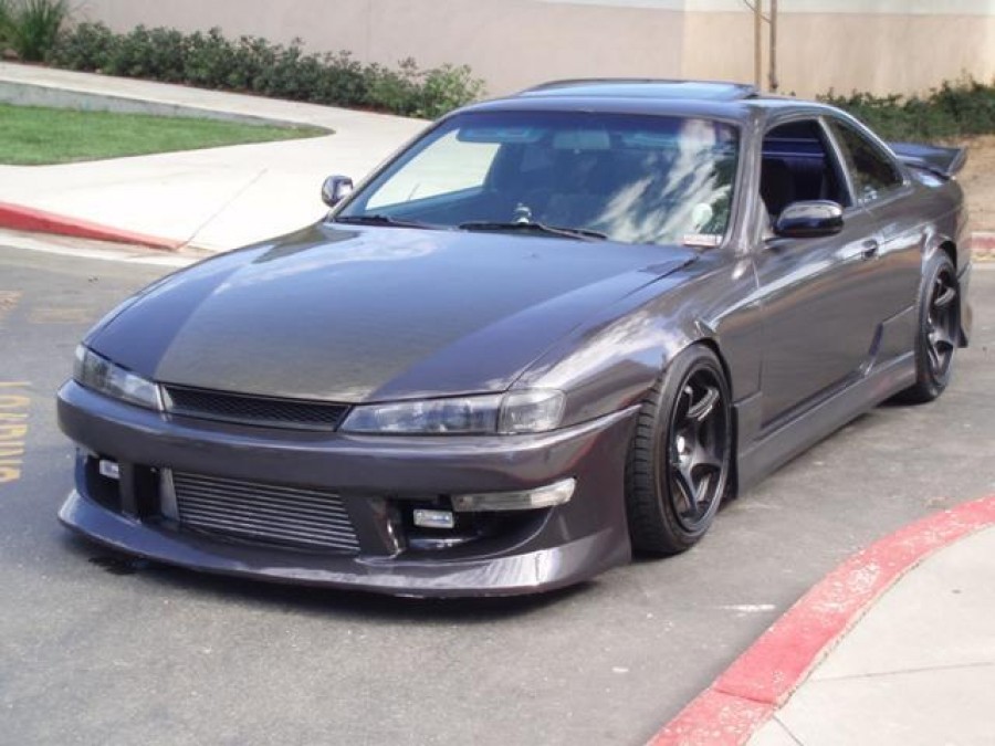 Nissan Silvia S14 roues 5Zigen FN01R-C R17 10J ET4 235/40 ET12 245/40