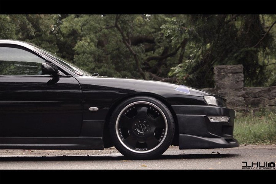 Nissan Silvia S14 roues SSR Vienna Dish R18 9J ET26 225/40 10J ET24