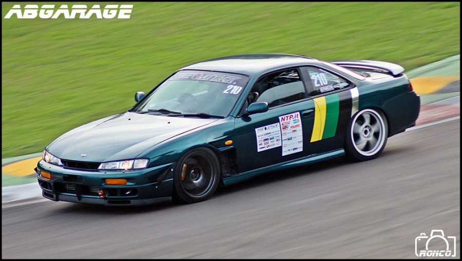 Nissan Silvia S14 roues Rota G-force R18 9.5J ET12 245/40 Rays Gram Lights 57C 8.5J ET20